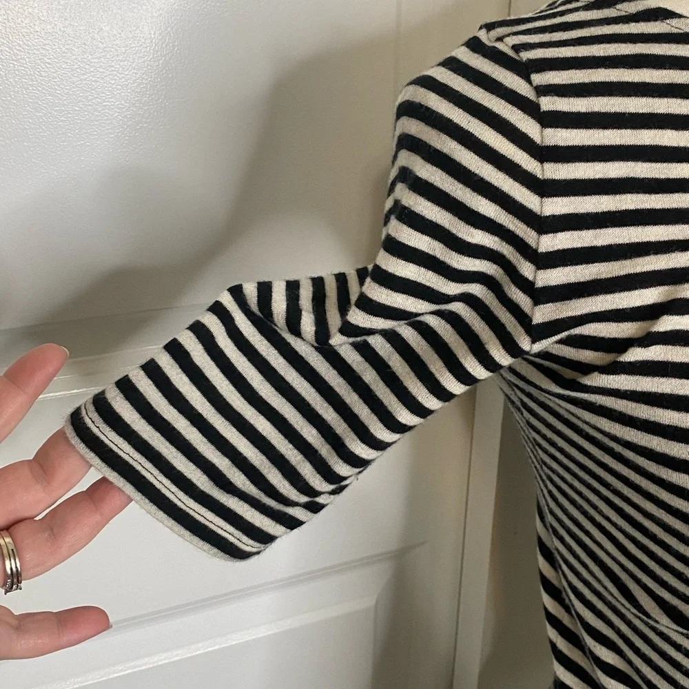 LAST CALL Club Monaco Small Striped Tee - Picture 2 of 5